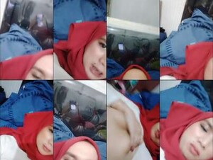  VCS Kak Amorra Zorra Jilbab Merah Mendesah Remas TT - AVTub 